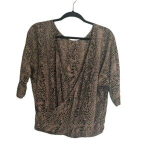 Wrap top with elastic bottom